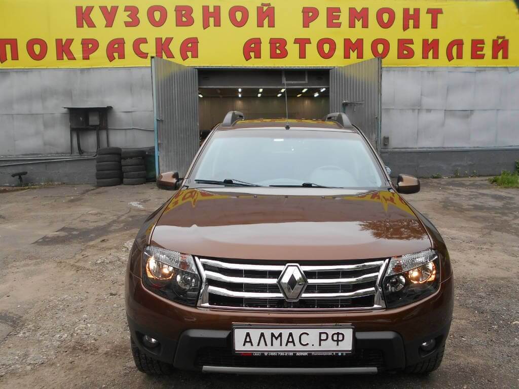 Покраска Renault Duster 🚗 Рено Дастер | Москва ВАО | Алмас